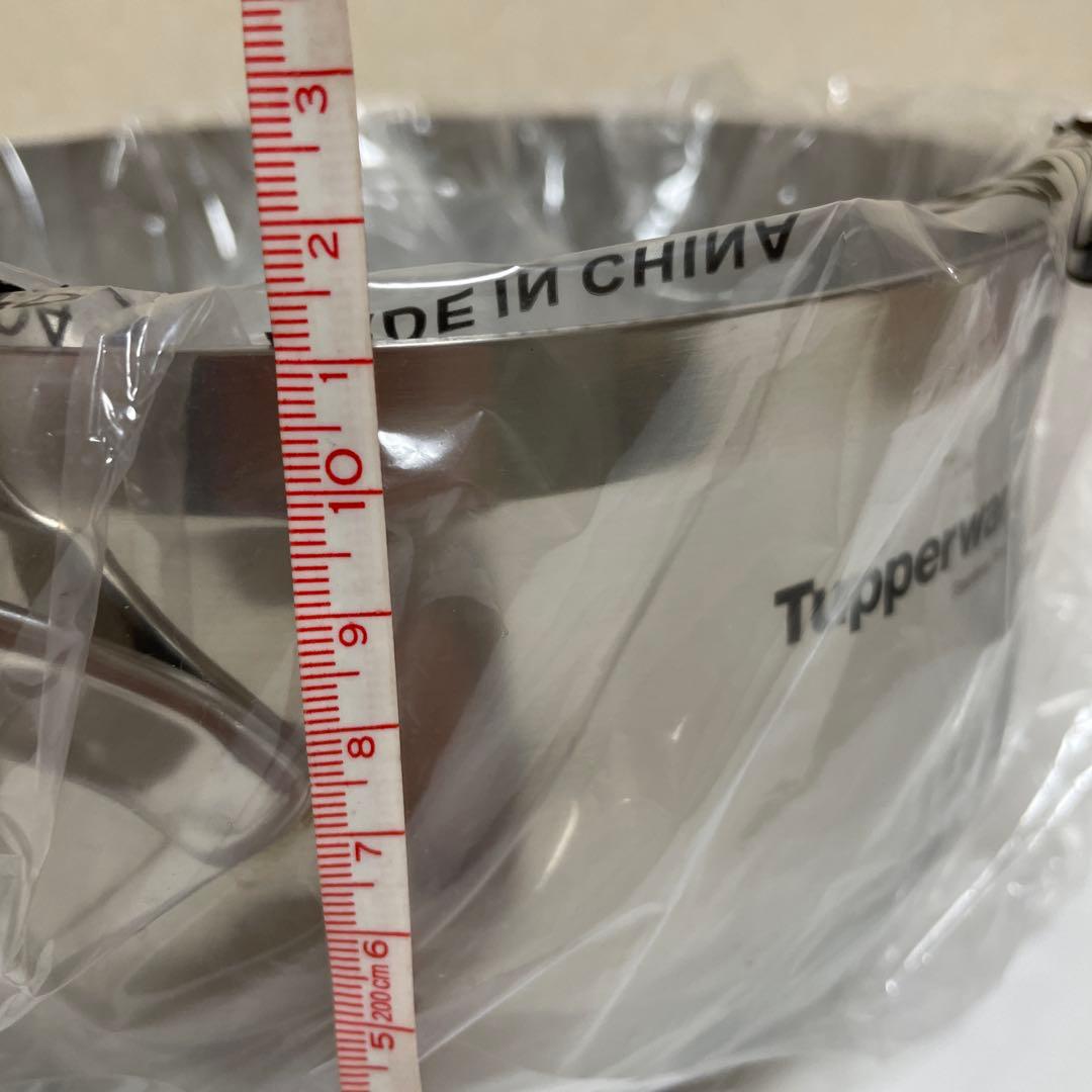 【新品】タッパーウェア　マストロクック　20cm深鍋