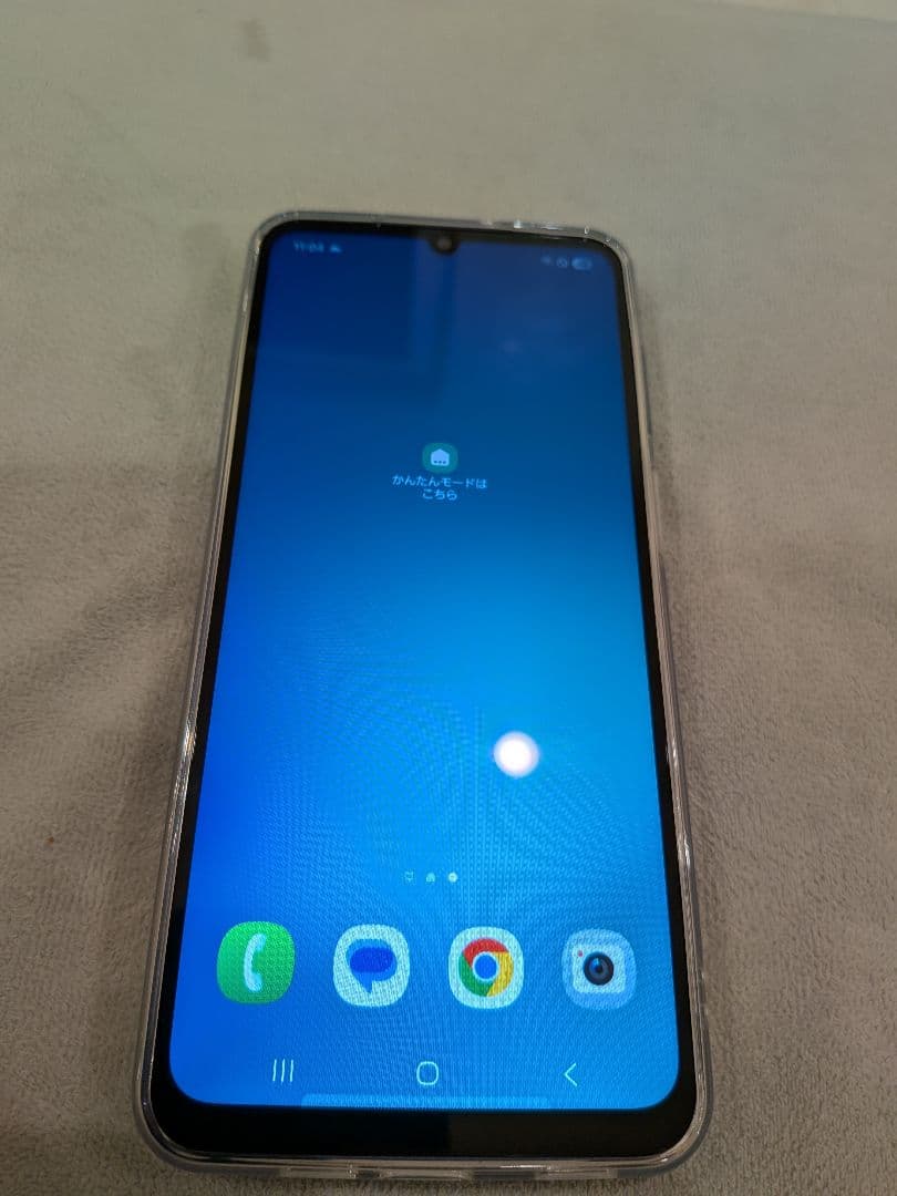 Samsung Galaxy a25 5g ブラック本体＋透明ケース