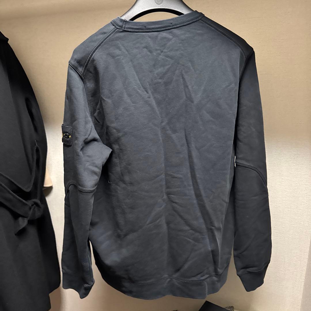 STONE  ブラック トレーナー L