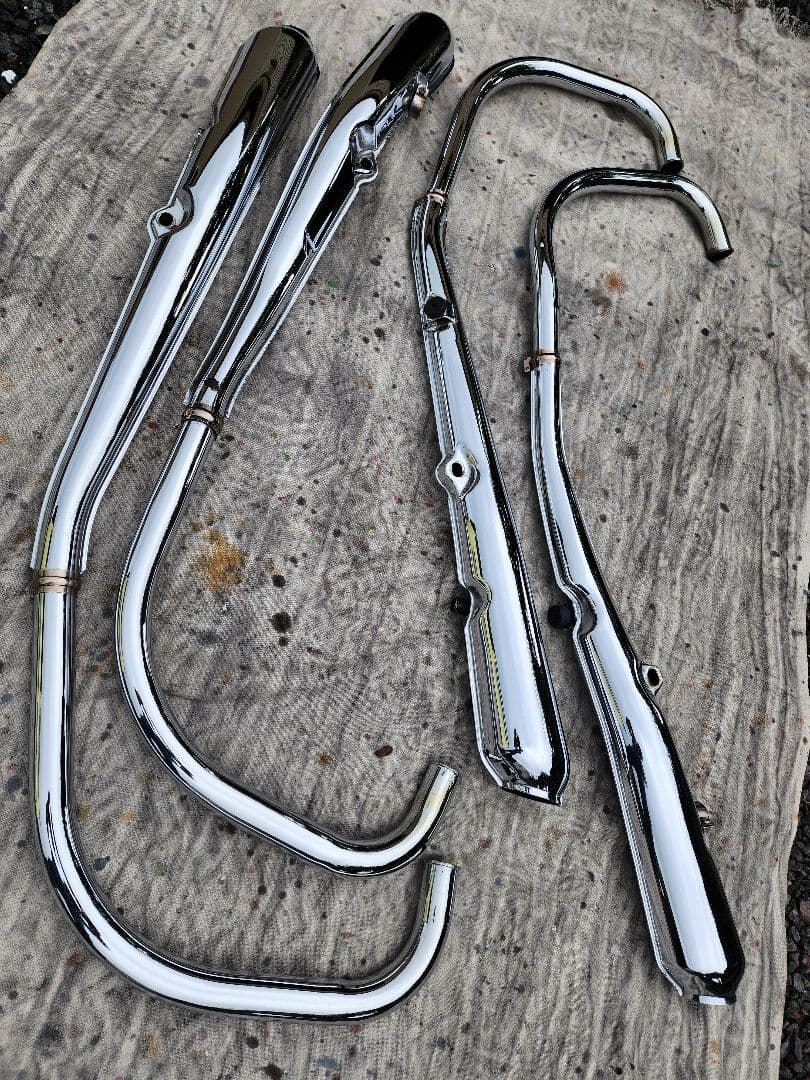 翔*研様 Kawasaki　z1　z2　4本だしマフラー　４バラ　マフラー　美品