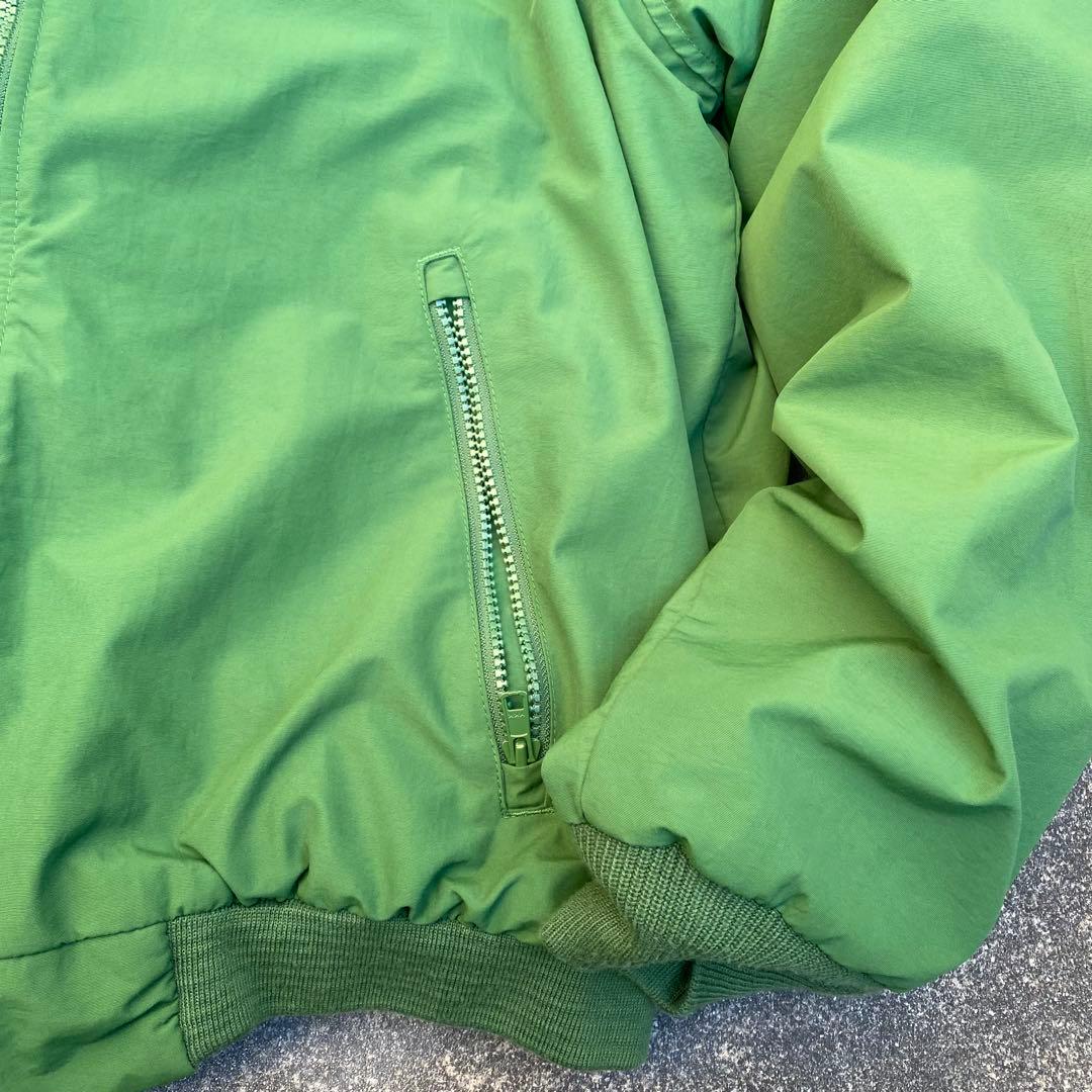 00s LANDS'END ナイロンジャケット ウォームアップ スコール M