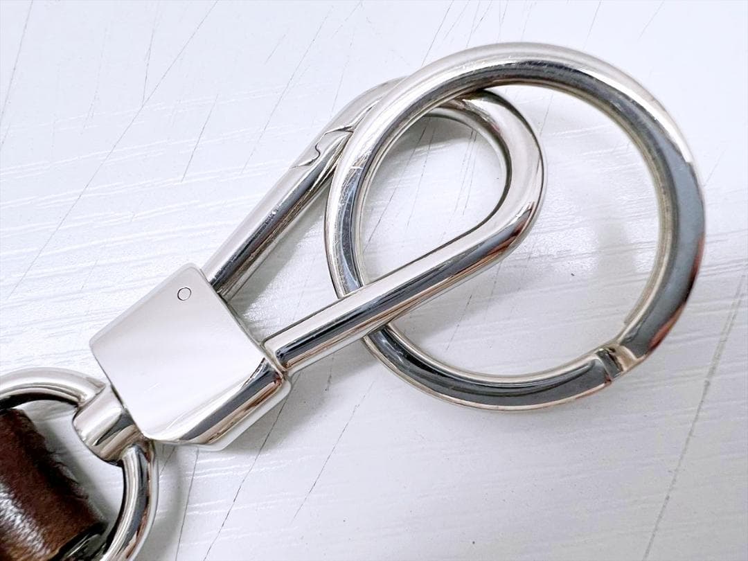 美品　ベルルッティ　スクリットレザー　シューホーン　キーホルダー