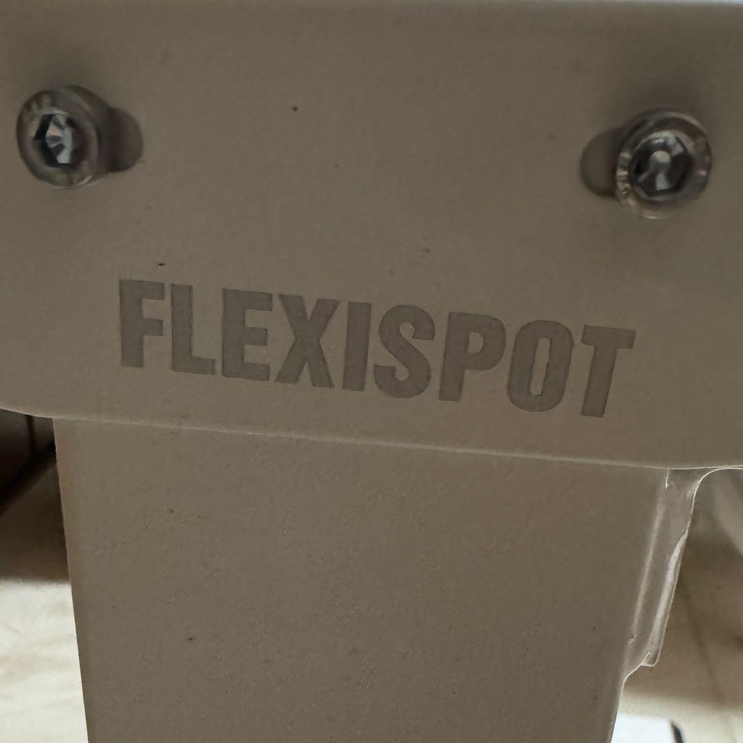 FLEXISPOT EG1W-JA 電動昇降デスク脚のみ　ホワイト