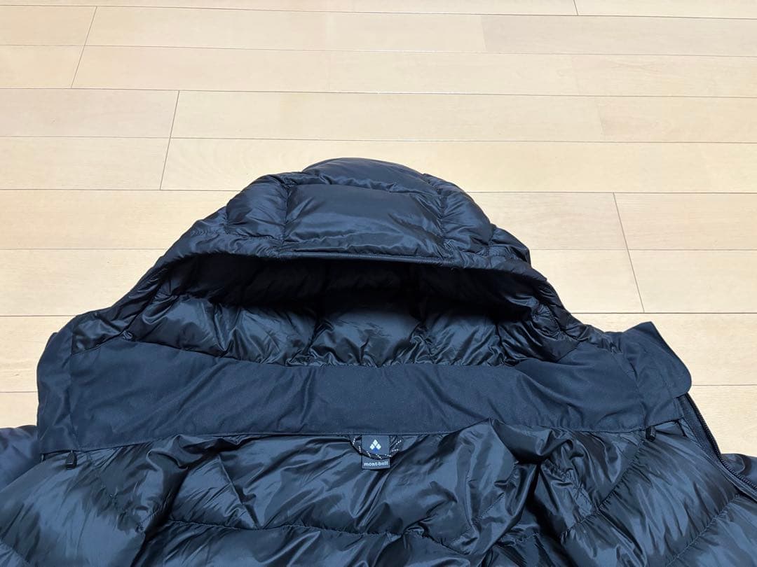 モンベル ライトアルパインダウンパーカー Lサイズ ブラック