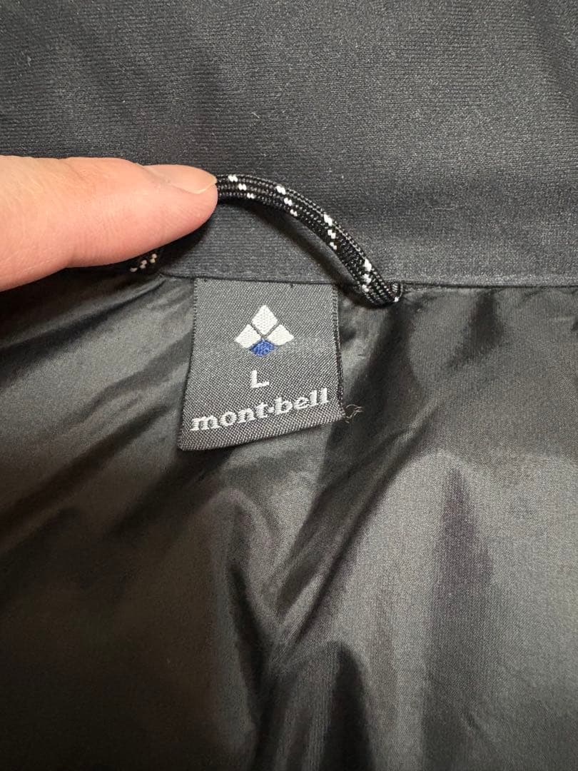 モンベル ライトアルパインダウンパーカー Lサイズ ブラック