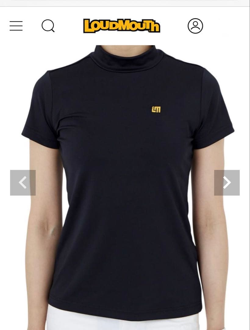 ☆ラウドマウス☆ レディースモックネックシャツ３枚