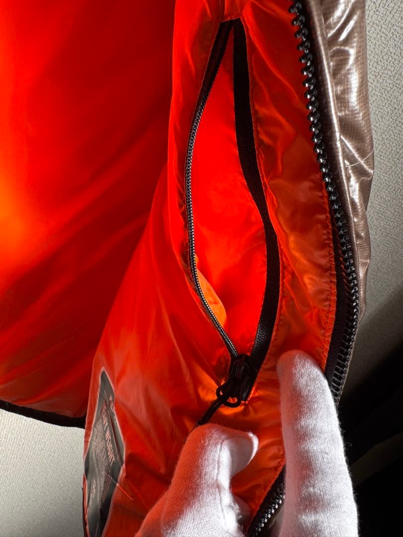 REPLAY リプレイ 中綿ベスト M カーキ×ブラック 定価39,600円