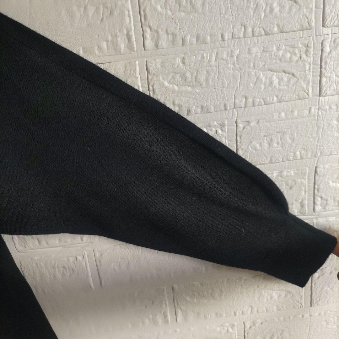 ENFOLD エンフォルド　異素材　ドッキング　ブラウス　ニット　トップス