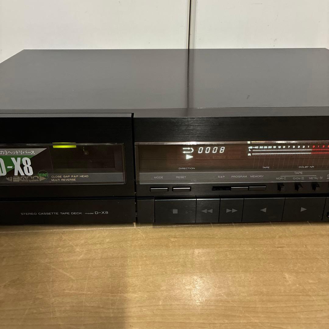 LO-D 日立カセットデッキ D-X8 オーディオ