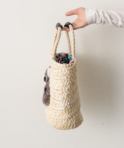 イアパピヨネ アニマルキャラ かごバッグ コアラ