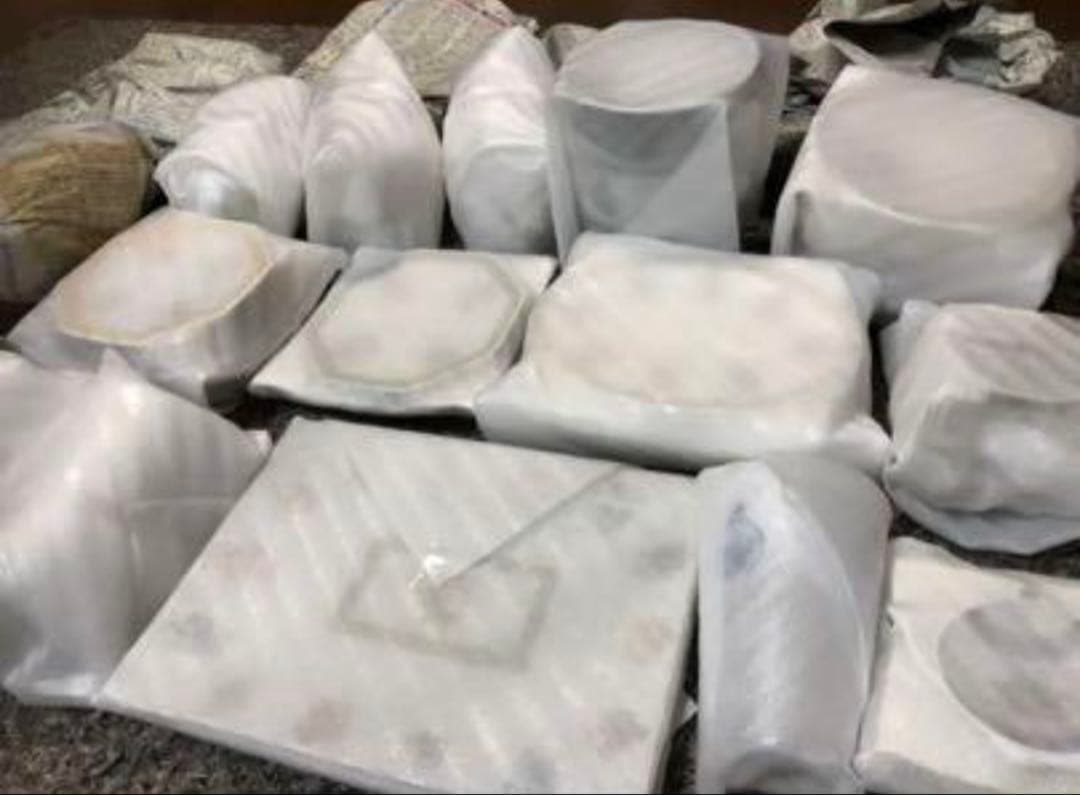 【新春sale】チャイナシーズ　大中皿3点セット②