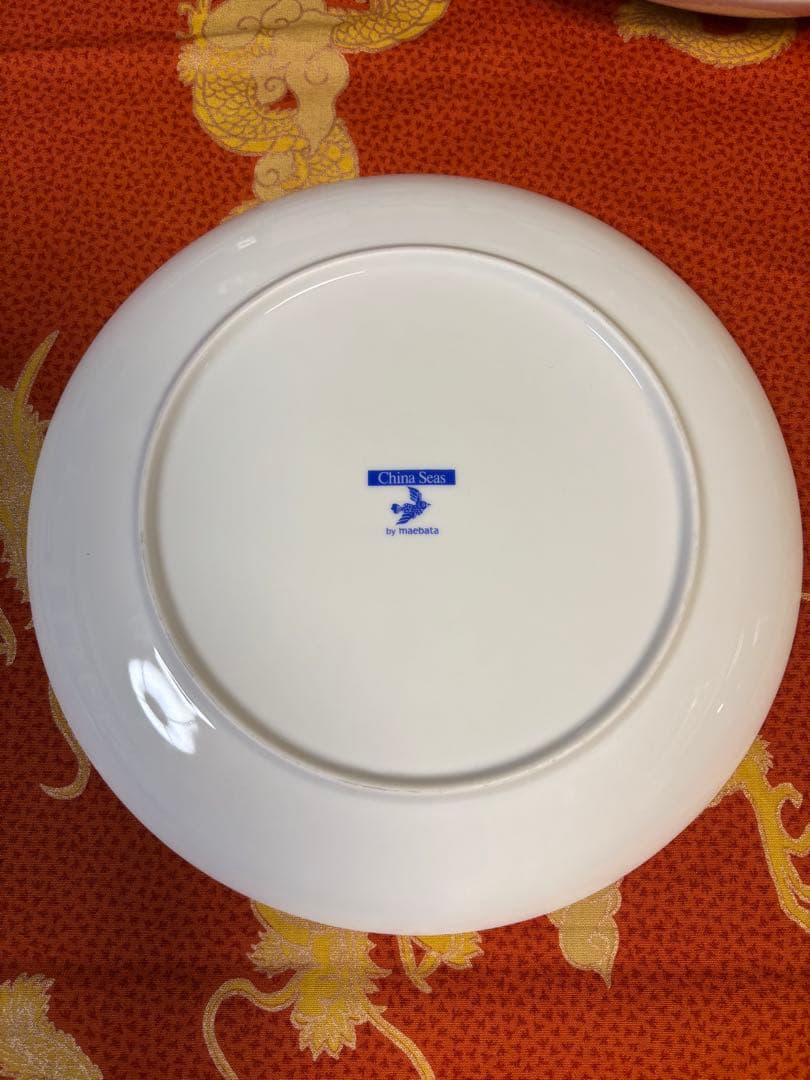 【新春sale】チャイナシーズ　大中皿3点セット②