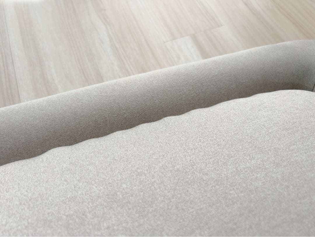 犬用ベッド クッション付き ベージュ 大きめ