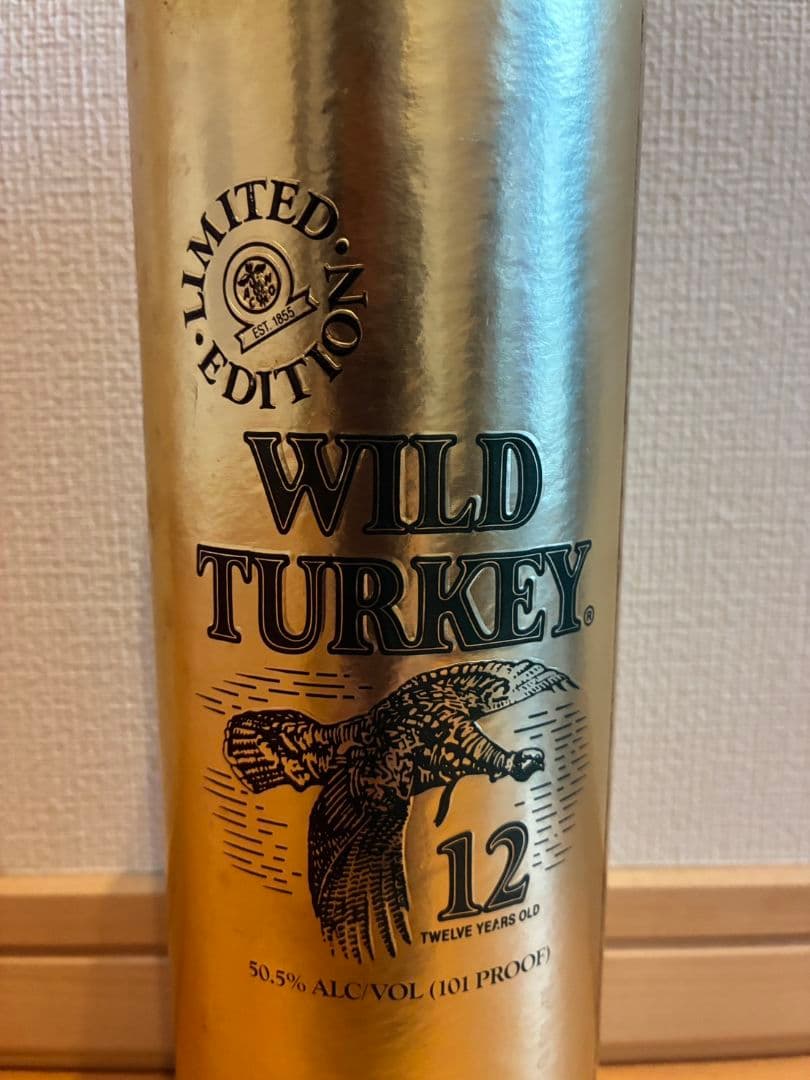 【未開栓】ワイルドターキー 12年 リミテッドエディション　ヴィンテージバーボン