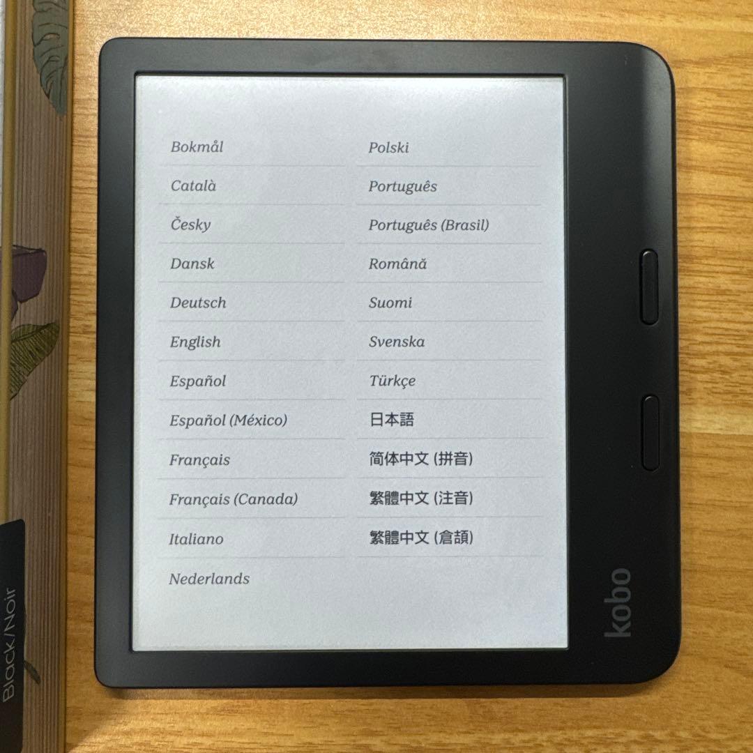 Kobo Libra Colour ブラック 本体+スタイラス2+スリープカバー