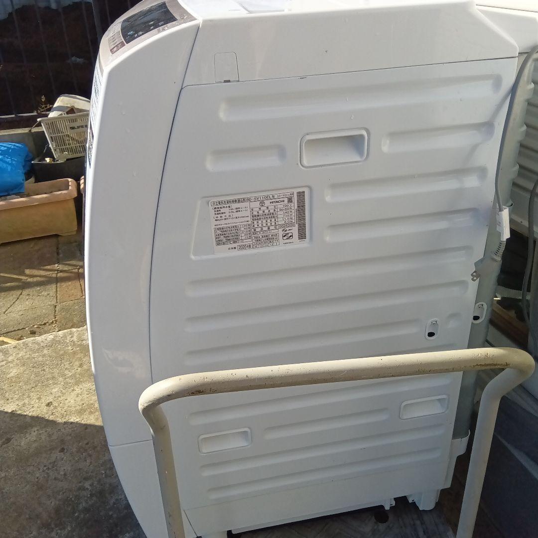 ドラム式洗濯機　日立　11kg 乾燥6kg 2020年製　高年式　生活家電
