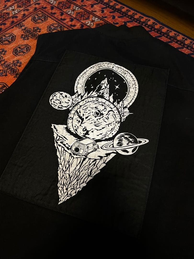 VANS FAST AND LOOSE ブラックデニムベスト