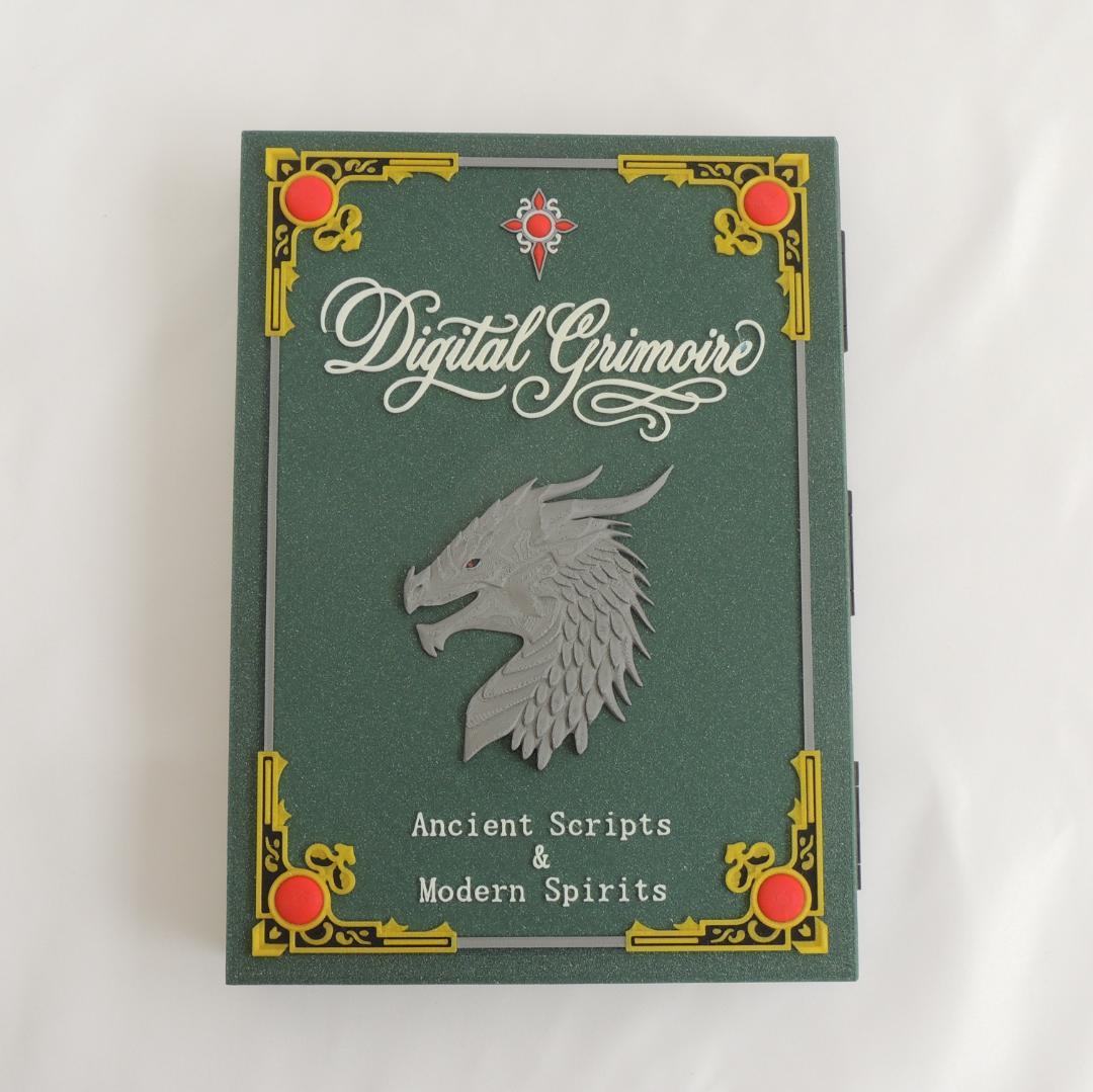 IdeaPad Duet専用3Dプリント・ハードケース【竜の魔導書】