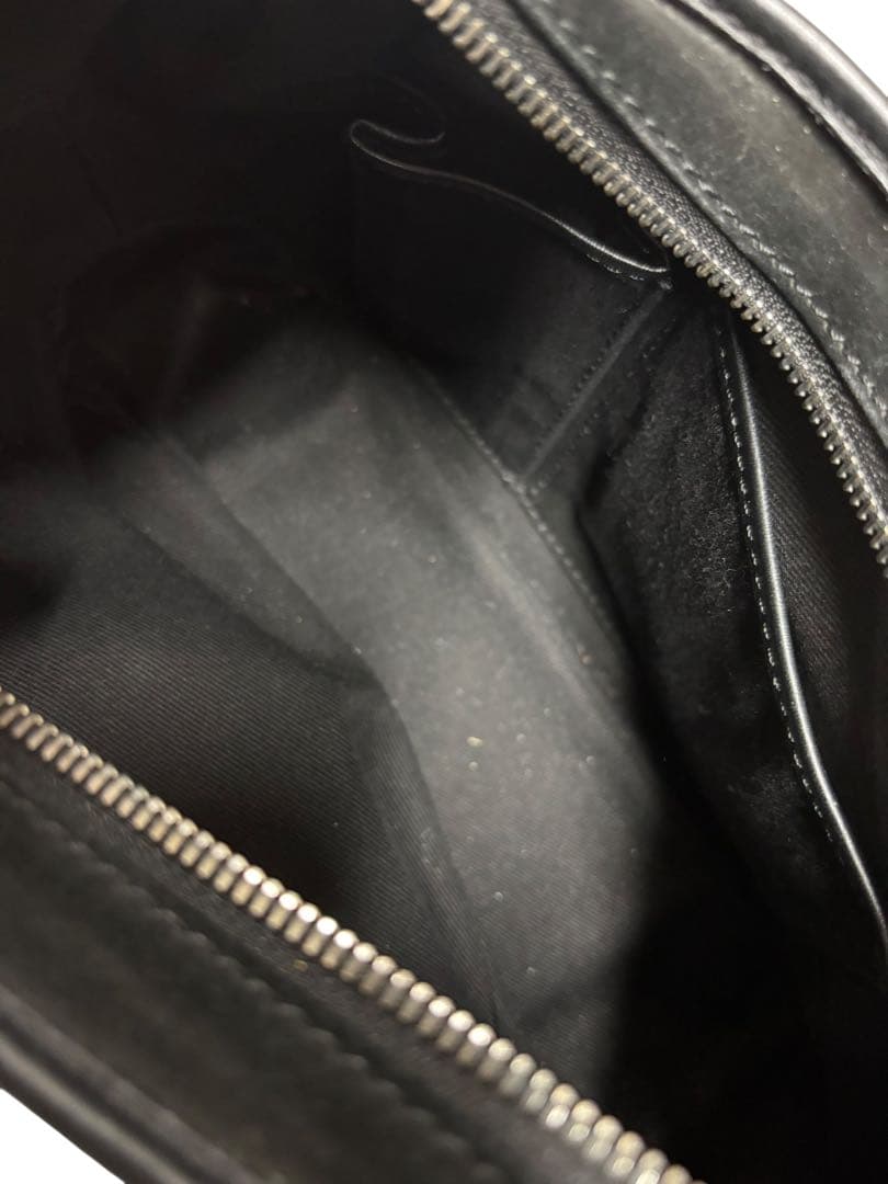 CELINE セリーヌ マカダム柄 ワンショルダーバッグ ブラック