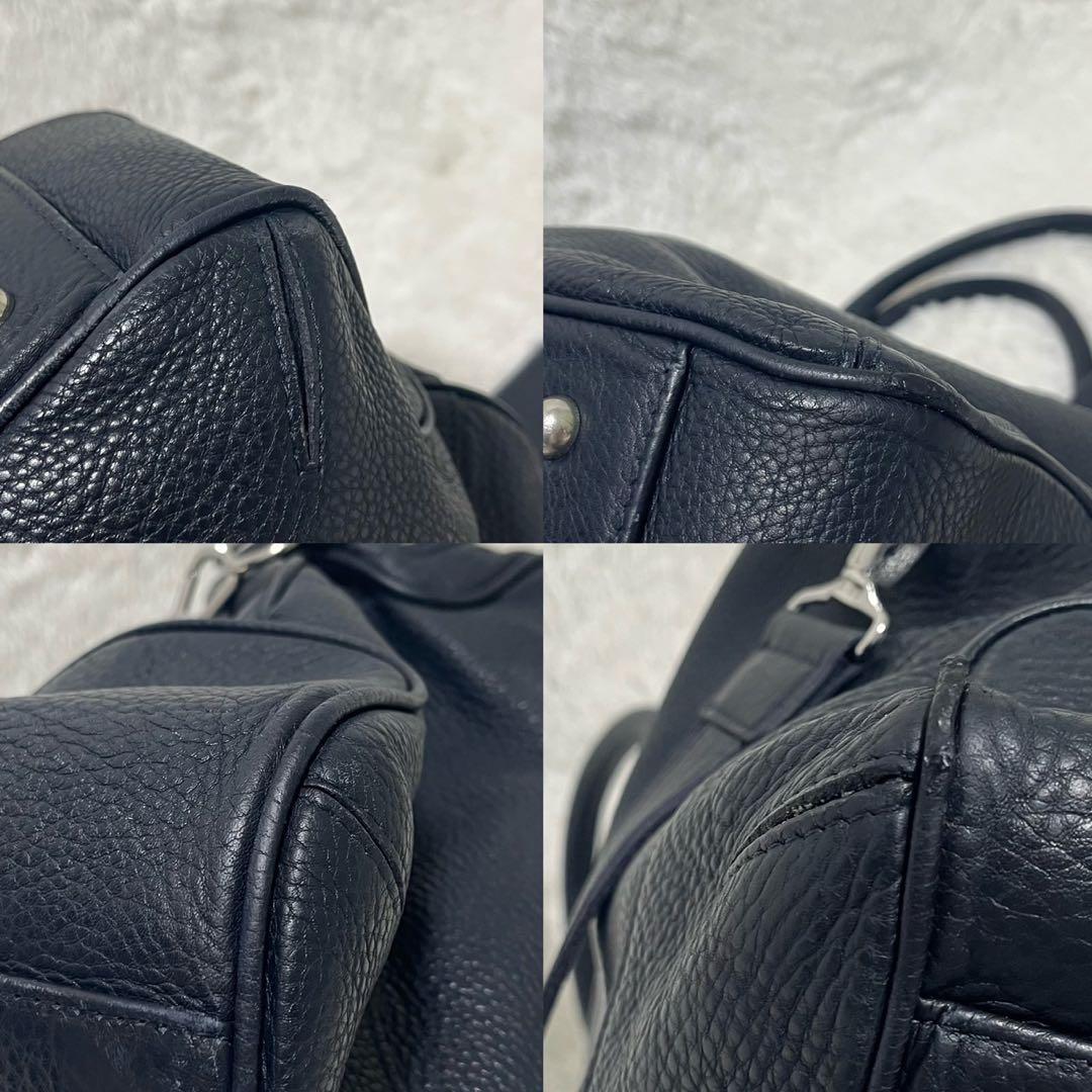 ペッレモルビダ メイデンボヤージュ 2室 2WAY ビジネスバッグ 紺A4