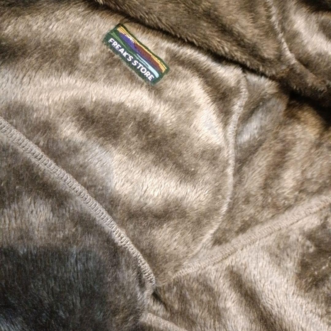 フリークスストア　リラックスフィット ナイロン フリース リバーシブルブルゾン