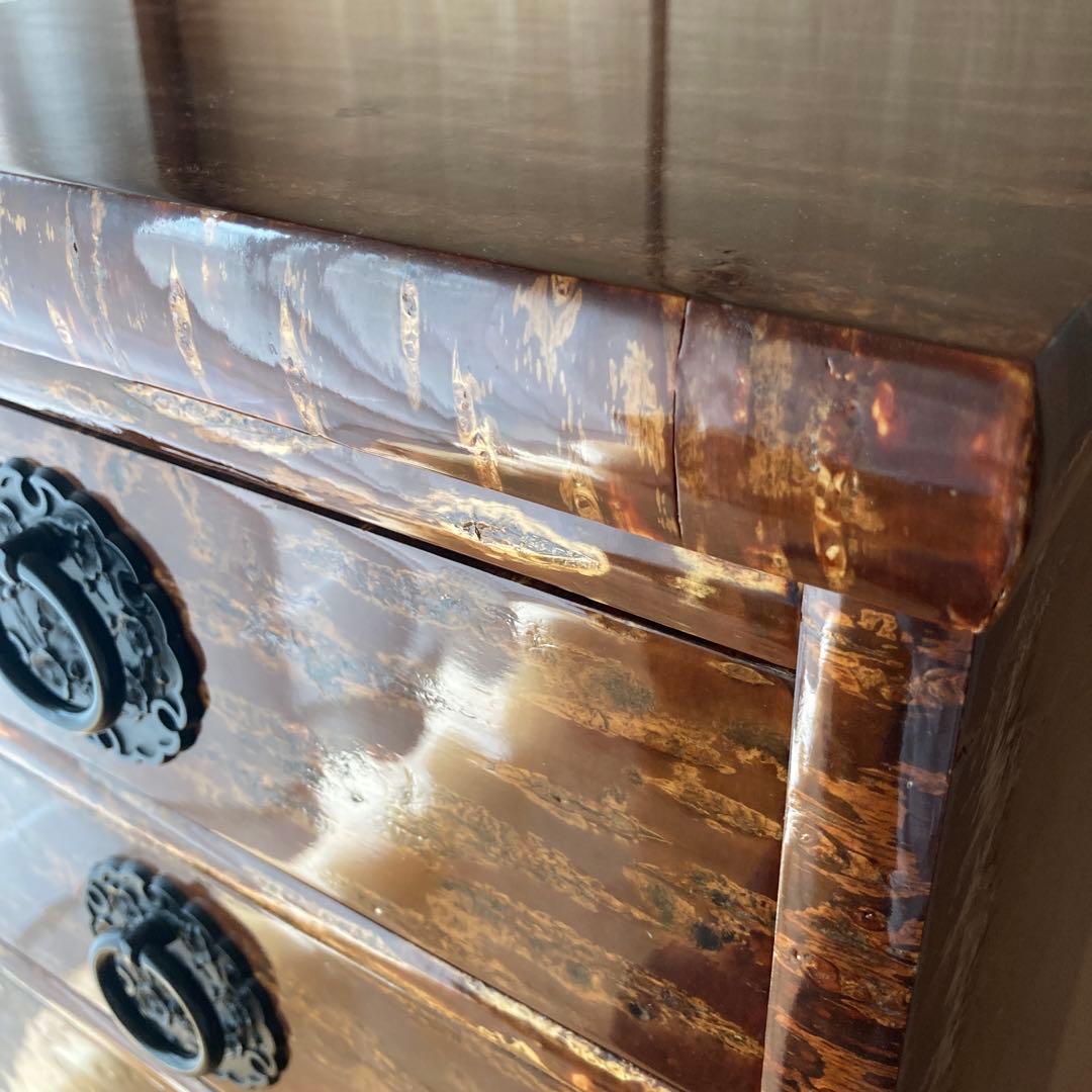 刑務所作業品　チェスト　箪笥　桜