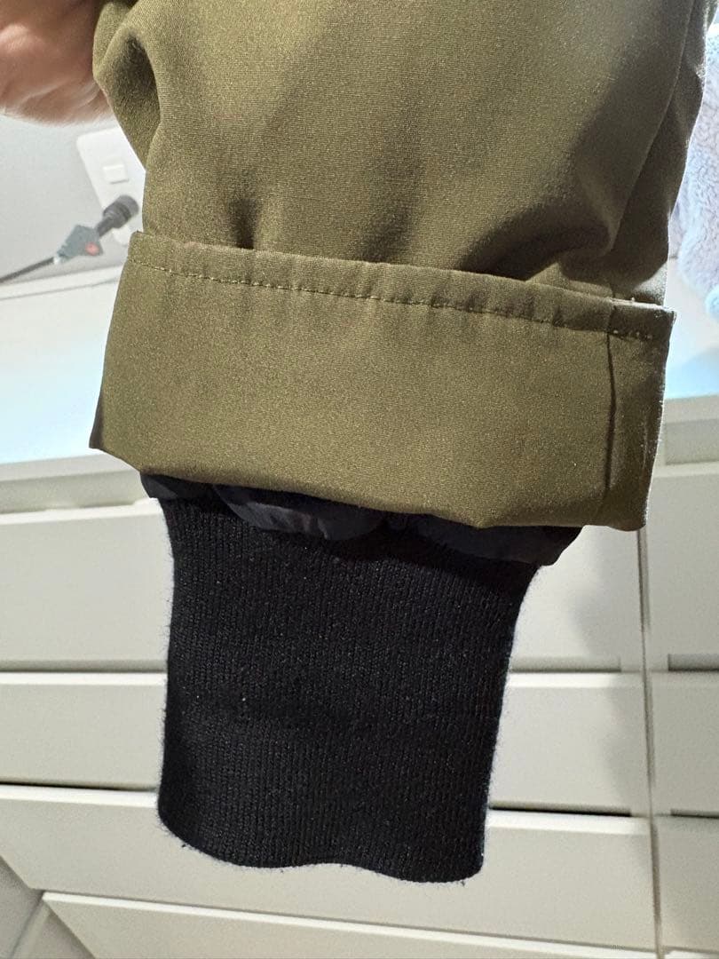 【極美品 S】カナダグース　シャトー　カーキ　コヨーテファー