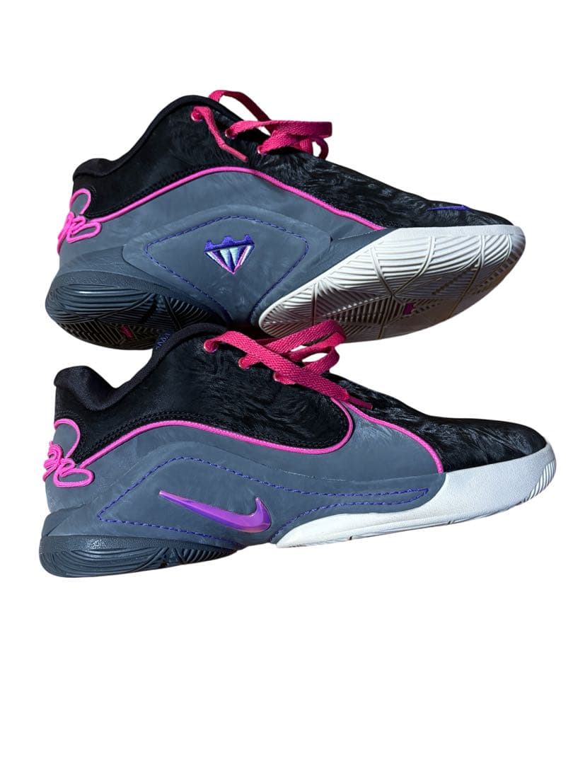 Nike バスケットボールシューズ ブラック/パープル