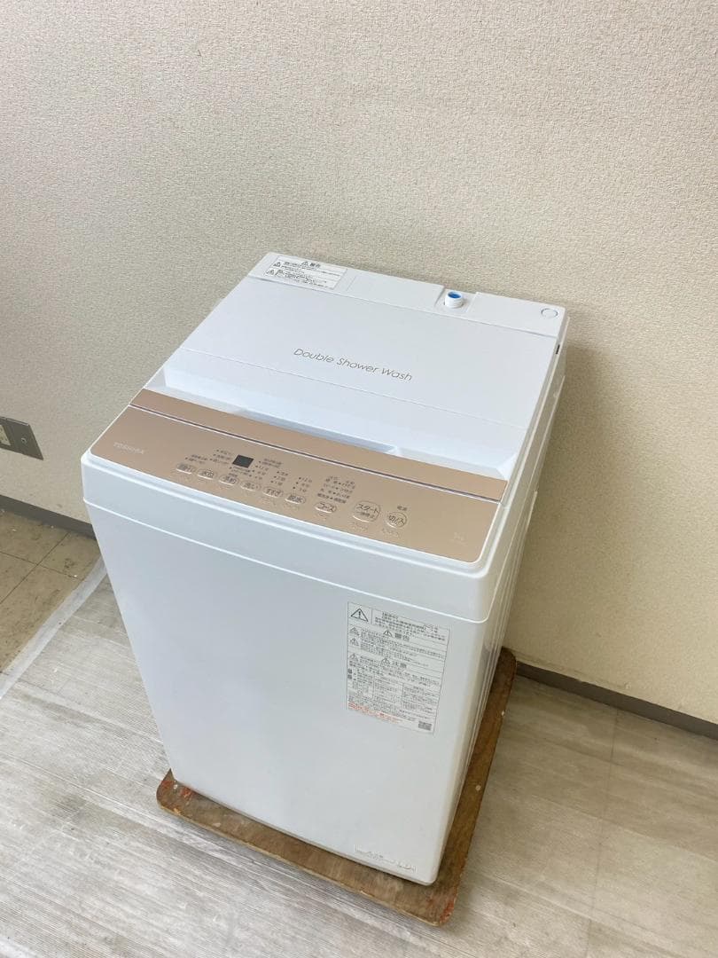 洗濯機TOSHIBA 5kg 2025年製AW-5GA4 ほぼ未使用 J22a6
