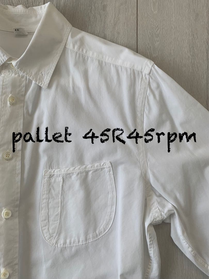 45R45rpm 180番三子の908ローファー シャツ