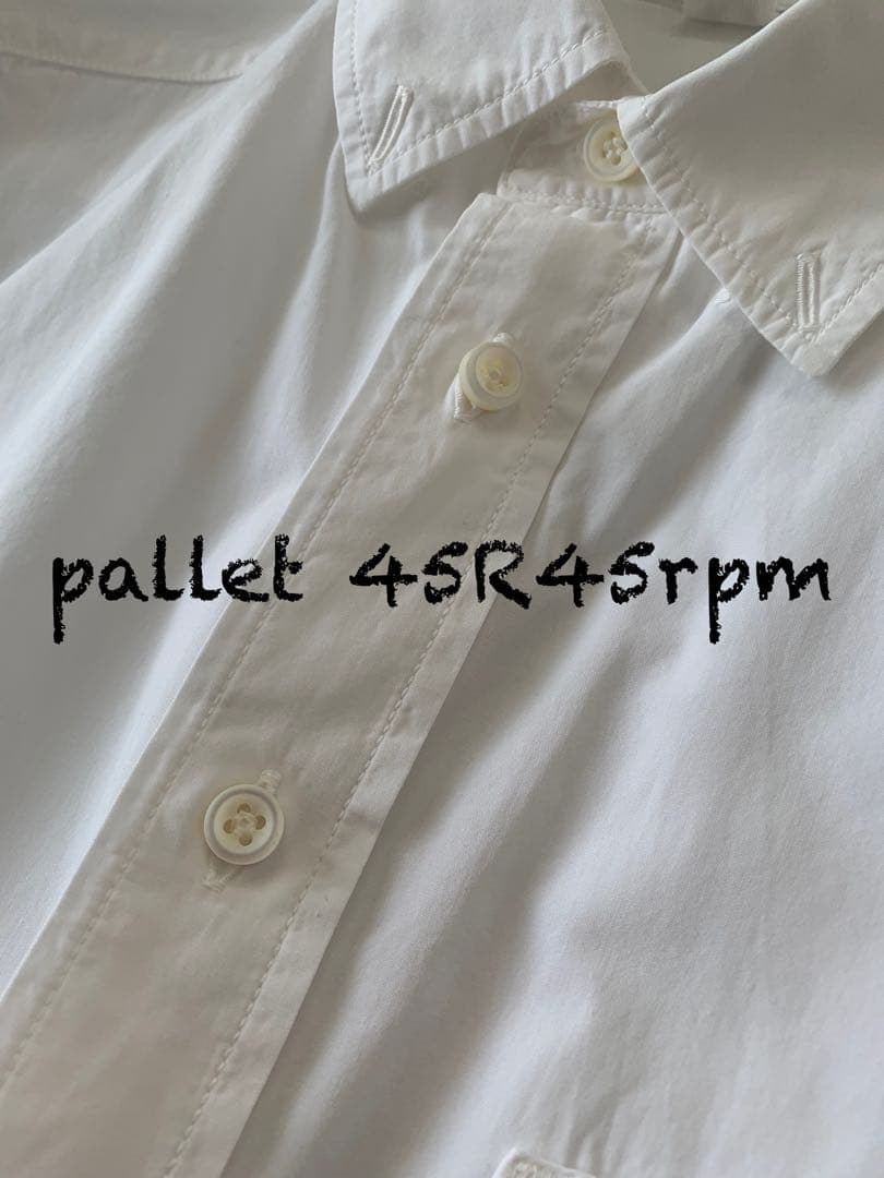 45R45rpm 180番三子の908ローファー シャツ