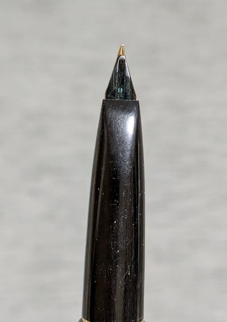 プラチナ 革巻万年筆 2本セット 18Kペン先