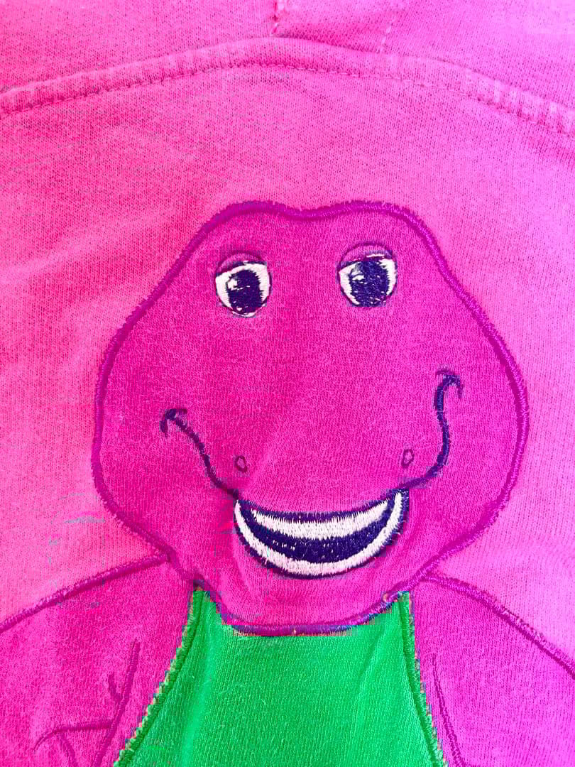 激カワ‼️バーニー ピンクロンパース 24M ヴィンテージ 早い者勝ち。