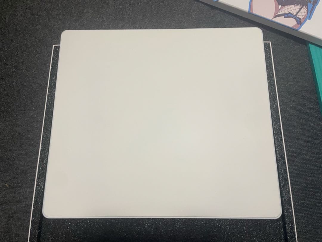 Uncle Panda Blue ガラスマウスパッド