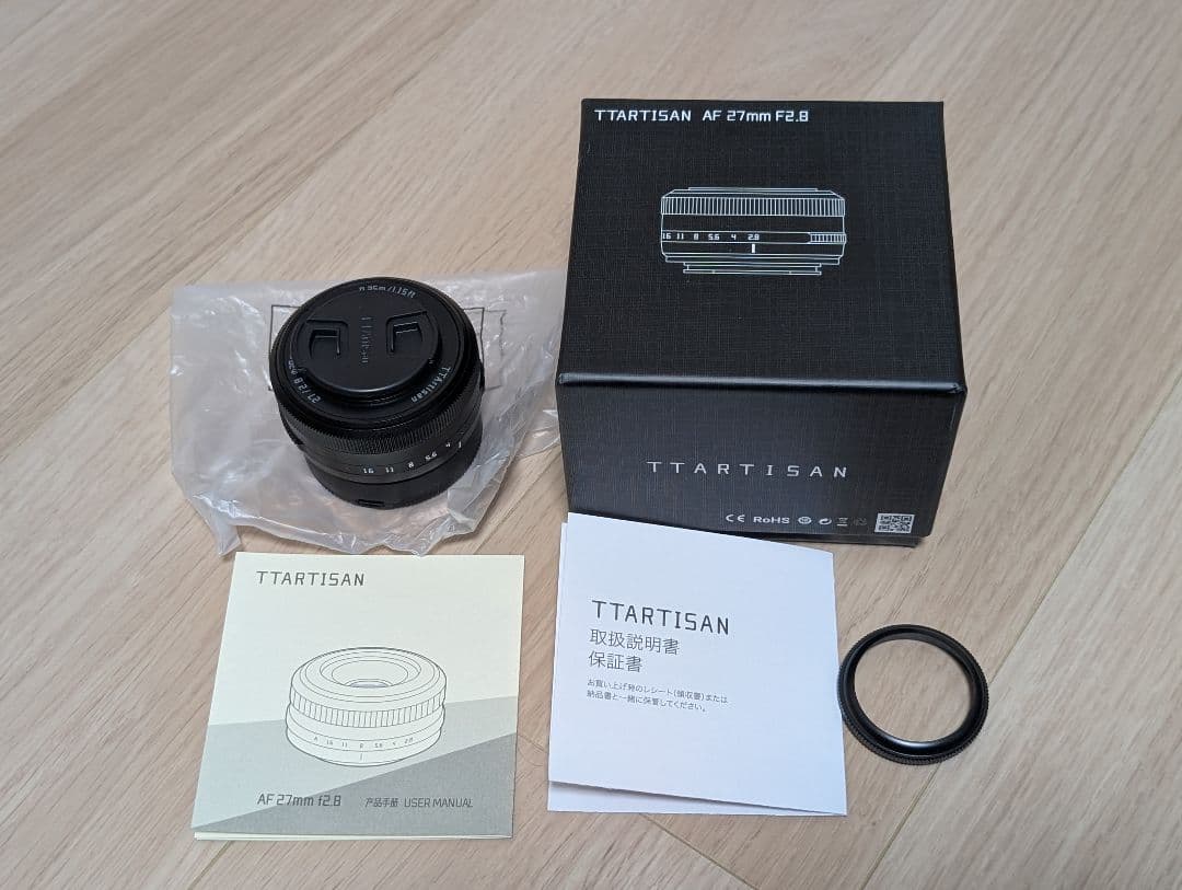 TTArtisan AF 27mm F2.8 XF Xマウント