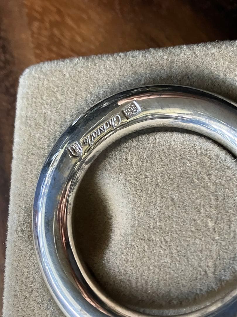 未使用◆CHRISTOFLE　クリストフル　ヴェルティゴ　箸置　４個セット