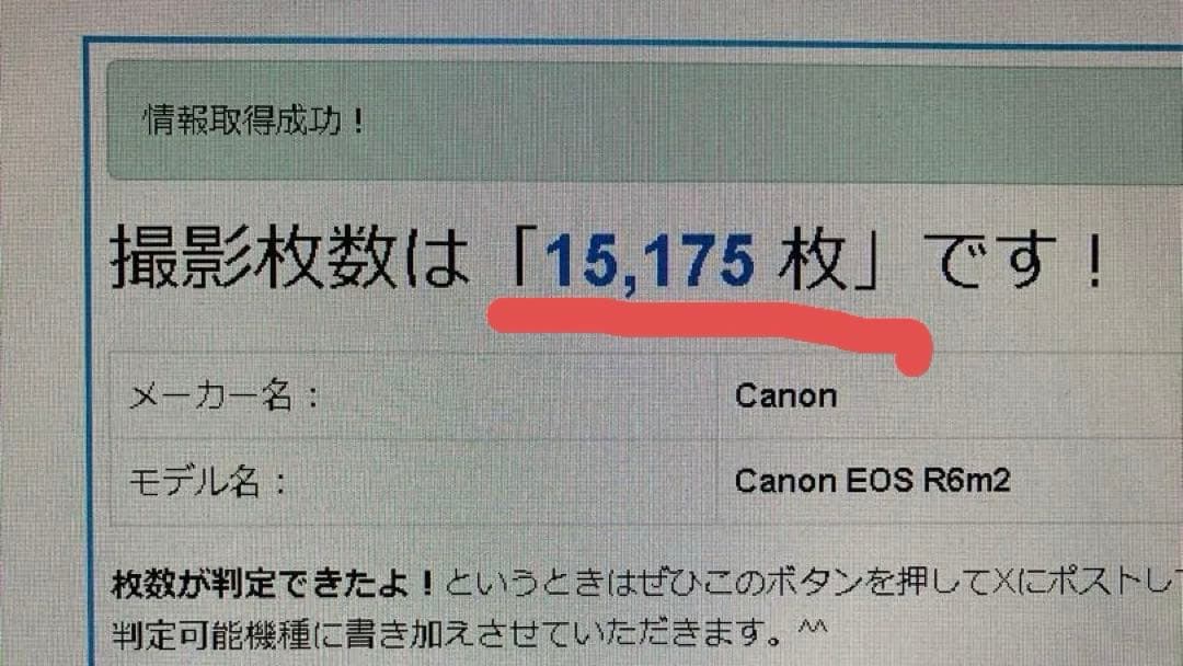 Canon EOS R6 Mark II ボディ マーク2 キレイ　ショット数少