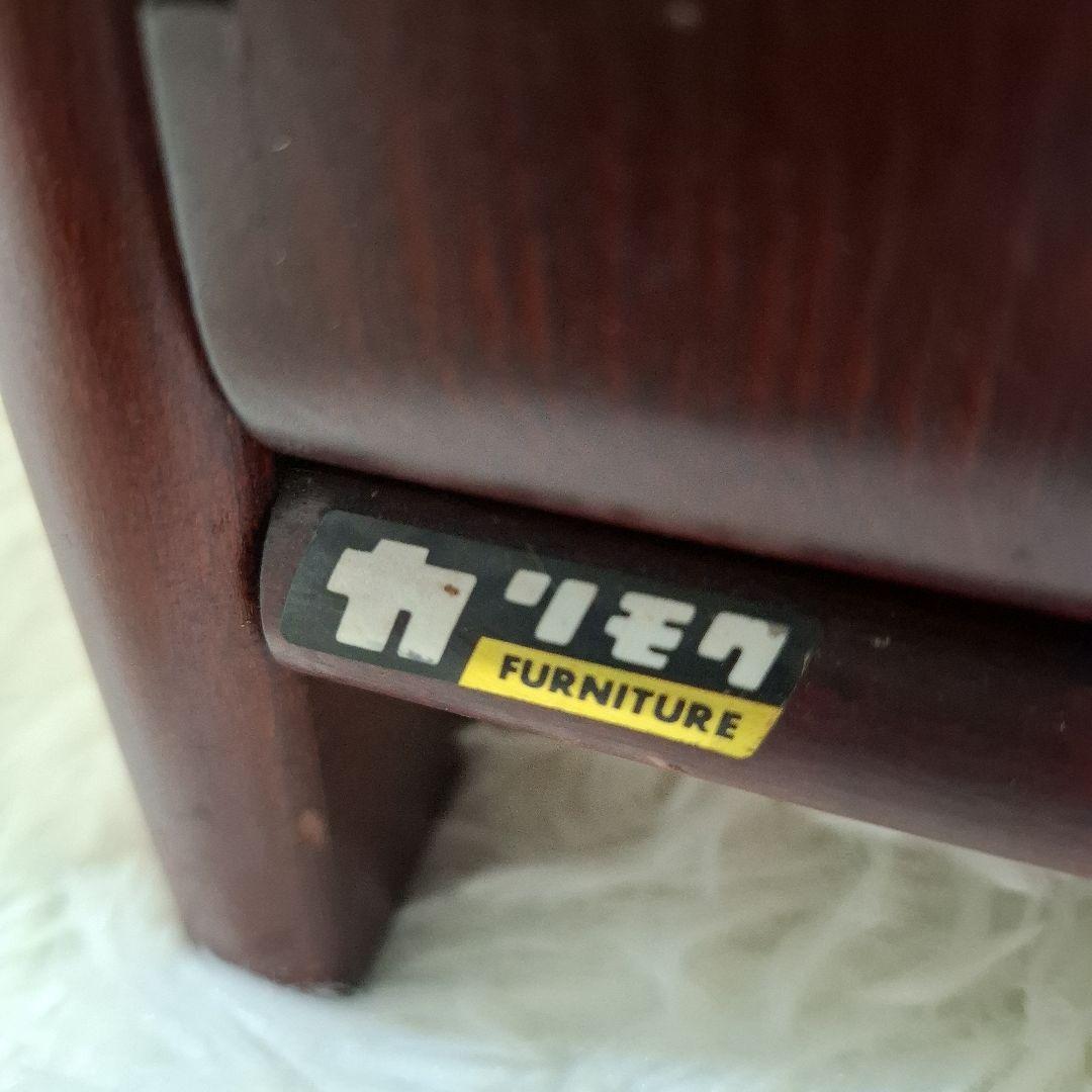 karimoku カリモク オールドカリモク 電話台 ファックス台