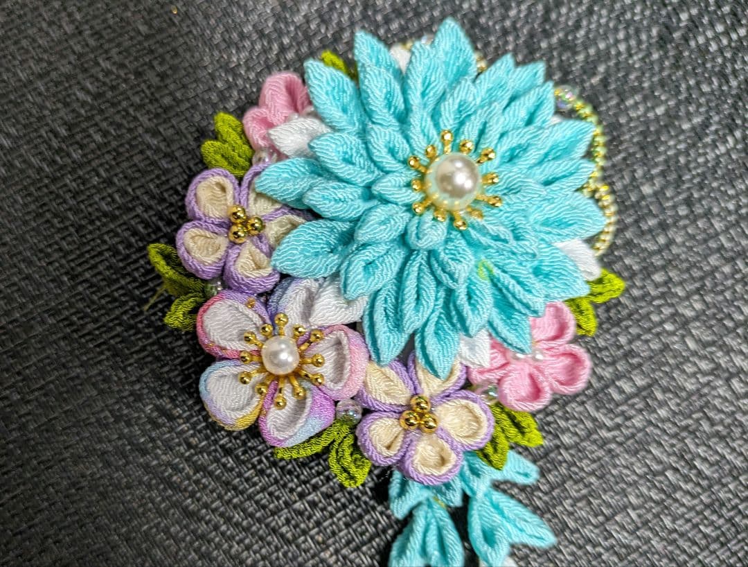 卒業式袴飾り 帯飾り 髪飾り