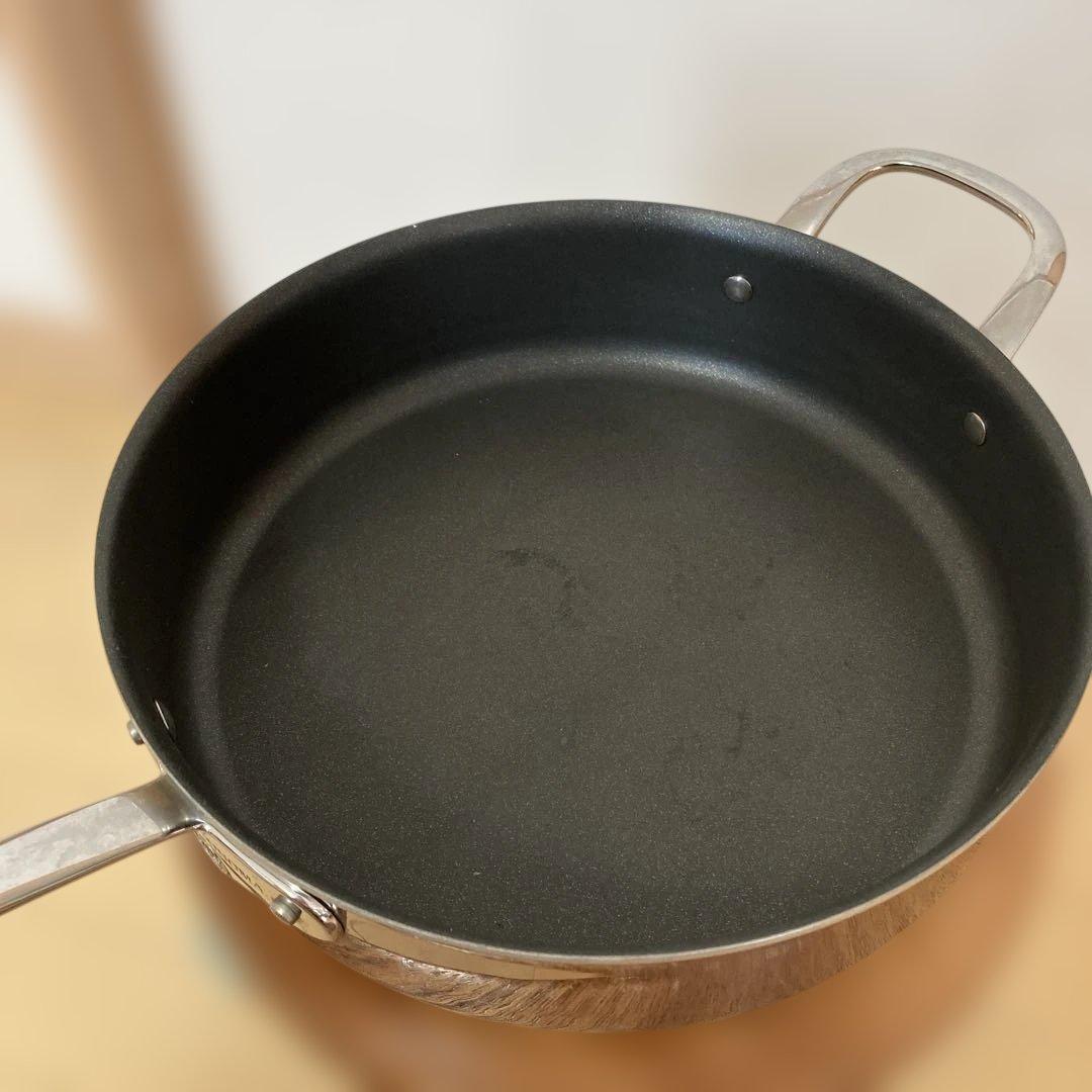 WILLIAMS-SONOMA ステンレス鍋 蓋付き 中型