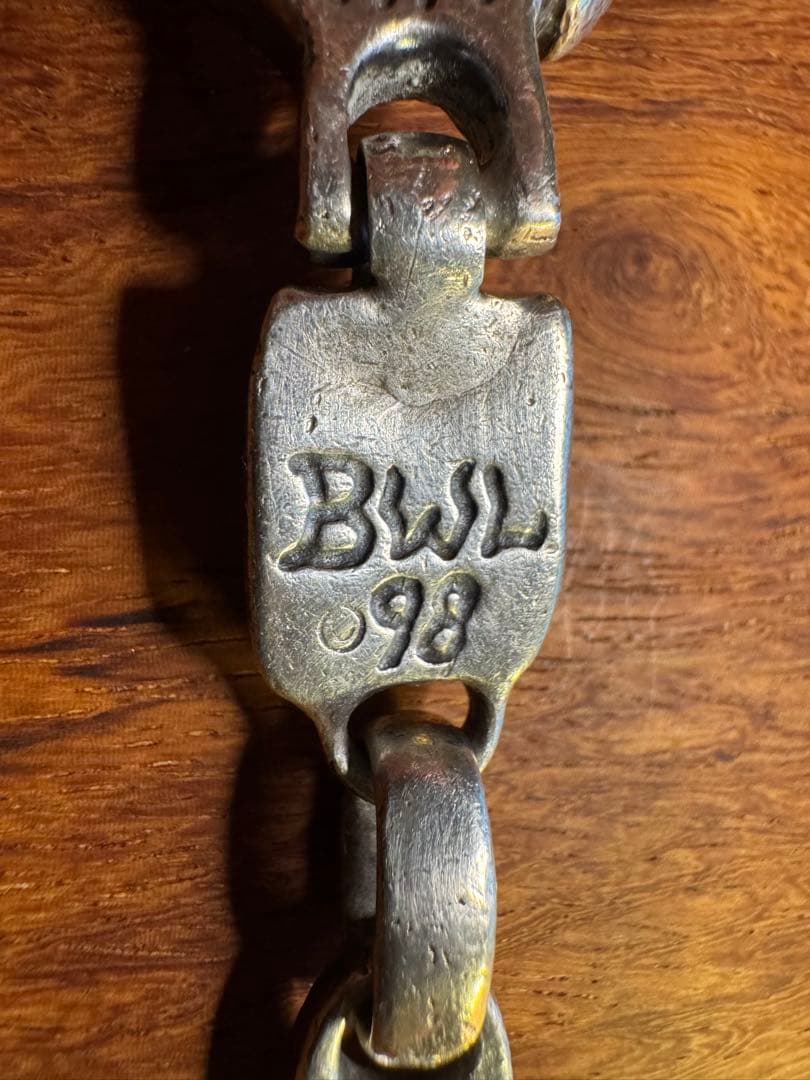 Bill Wall Leather オールドクリップキーチェーン　シルバー