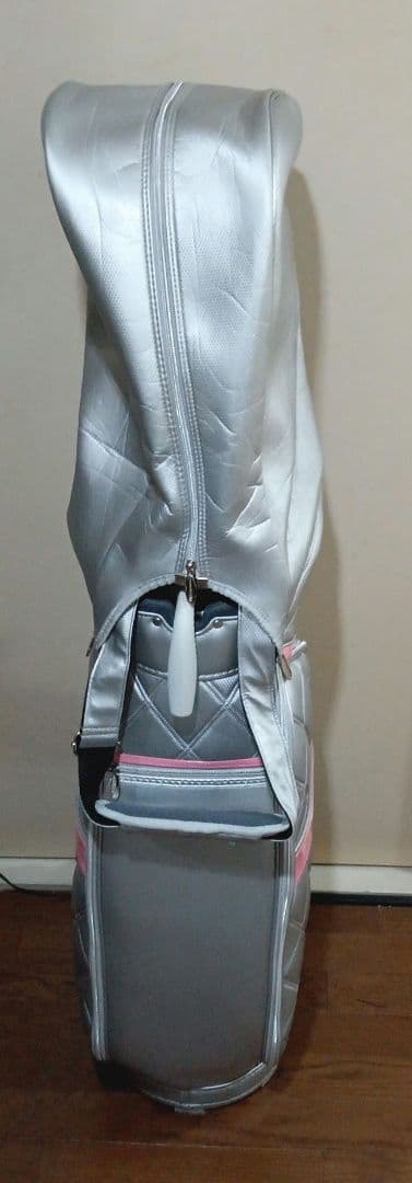 【美品/送料込】レディース キャディーバッグ/サブバッグ（フード付）