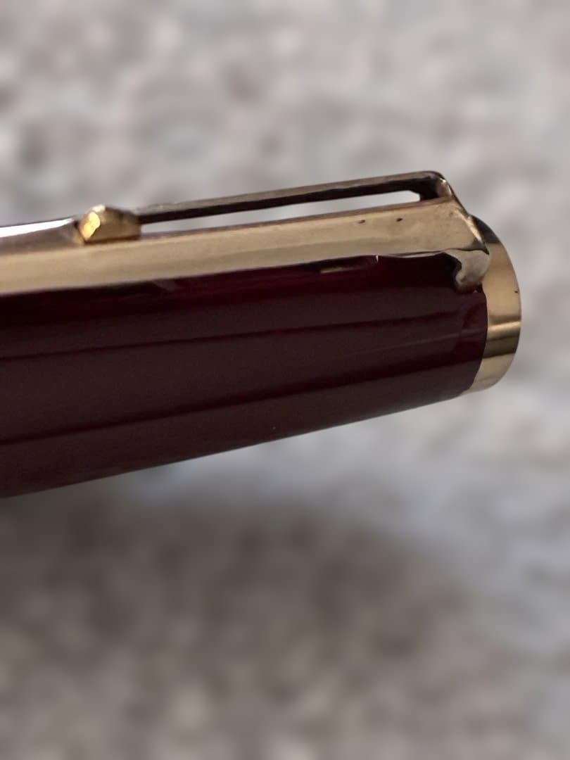 ◾️ボルドー 極美品◾️ モンブラン ◾️ ハンマートリガー式 ボールペン◾️希少品◾️