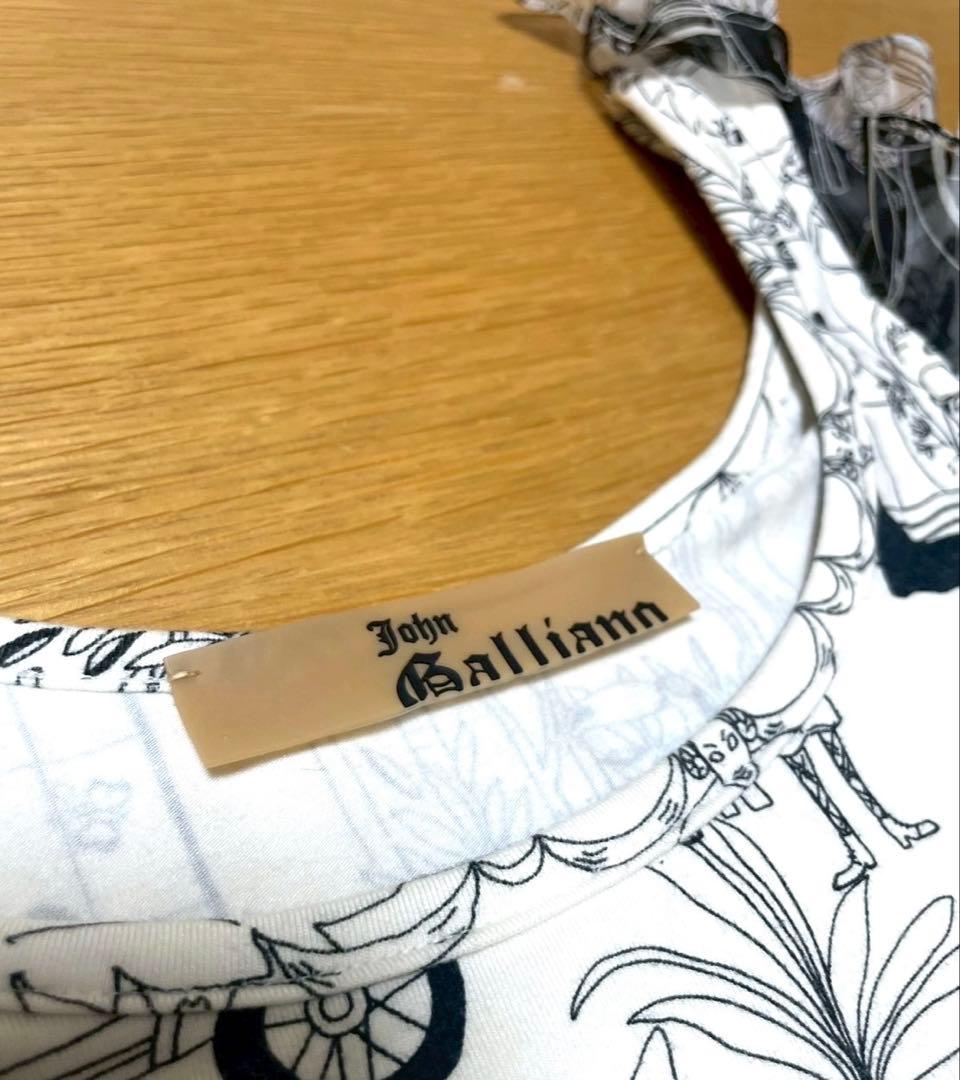 John Galliano ジョン ガリアーノ 　激レア　ノースリーブカットソー