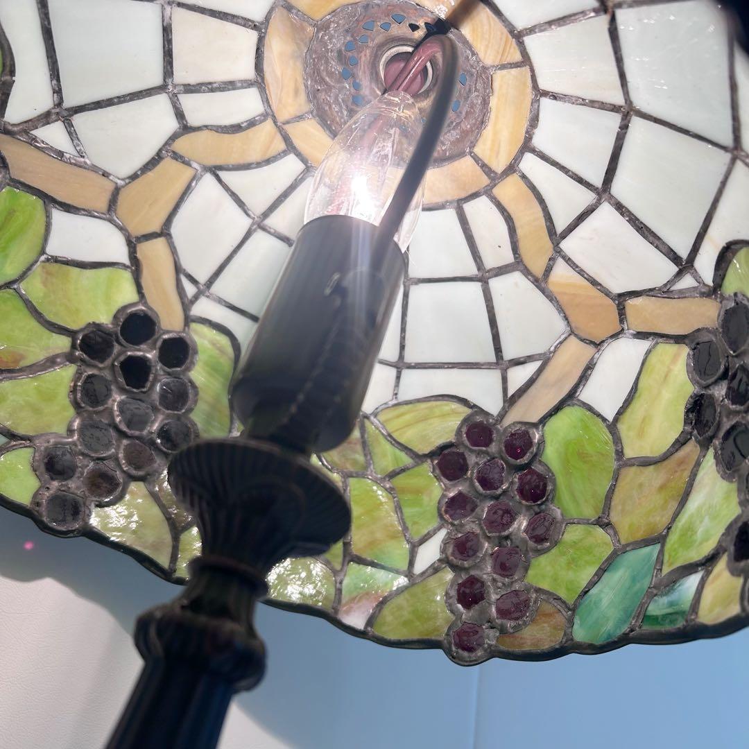 ティファニーランプ ステンドグラス　葡萄ランプ ヴィンテージレトロ　アンティーク