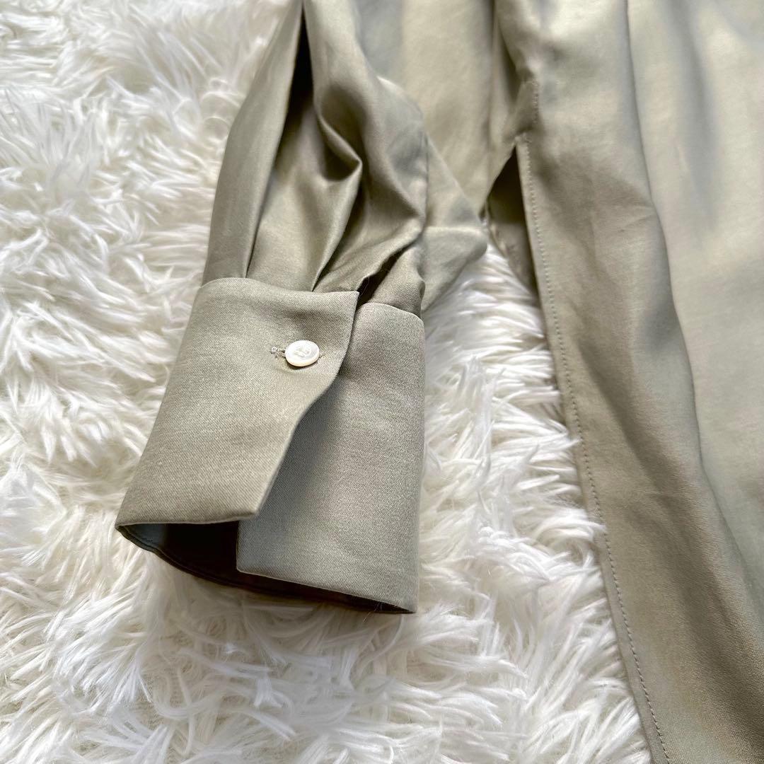 限定値下げ中！【新品未使用】Chaos カオス　クリアモールスキンシャツ　カーキ