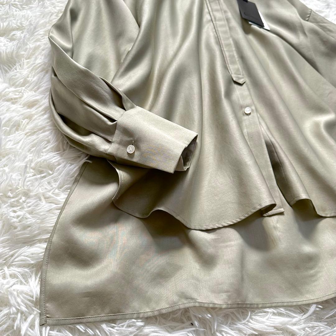 限定値下げ中！【新品未使用】Chaos カオス　クリアモールスキンシャツ　カーキ