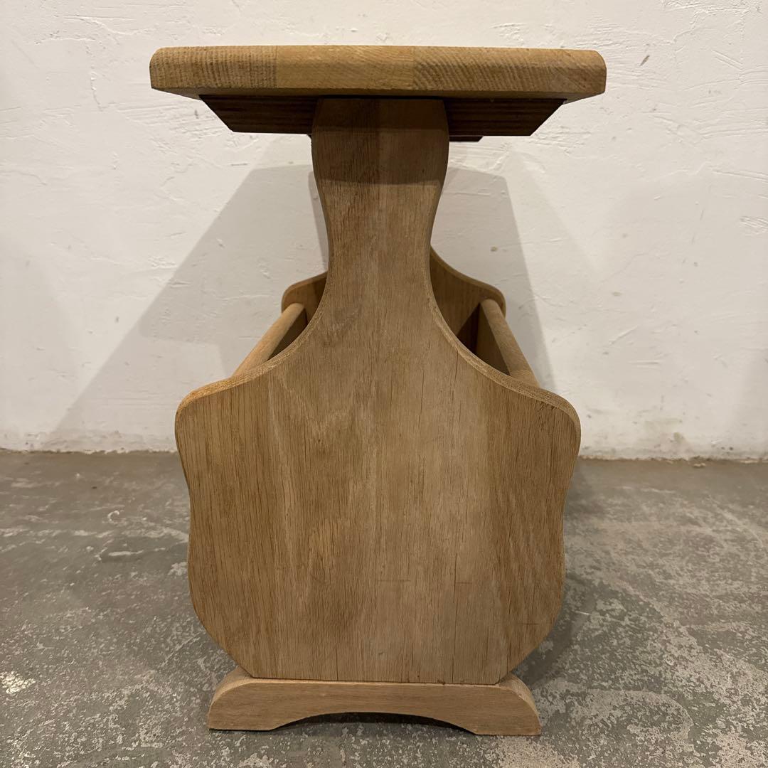 年末年始saleヴィンテージ　ブックスタンド　マガジンラック　剥離