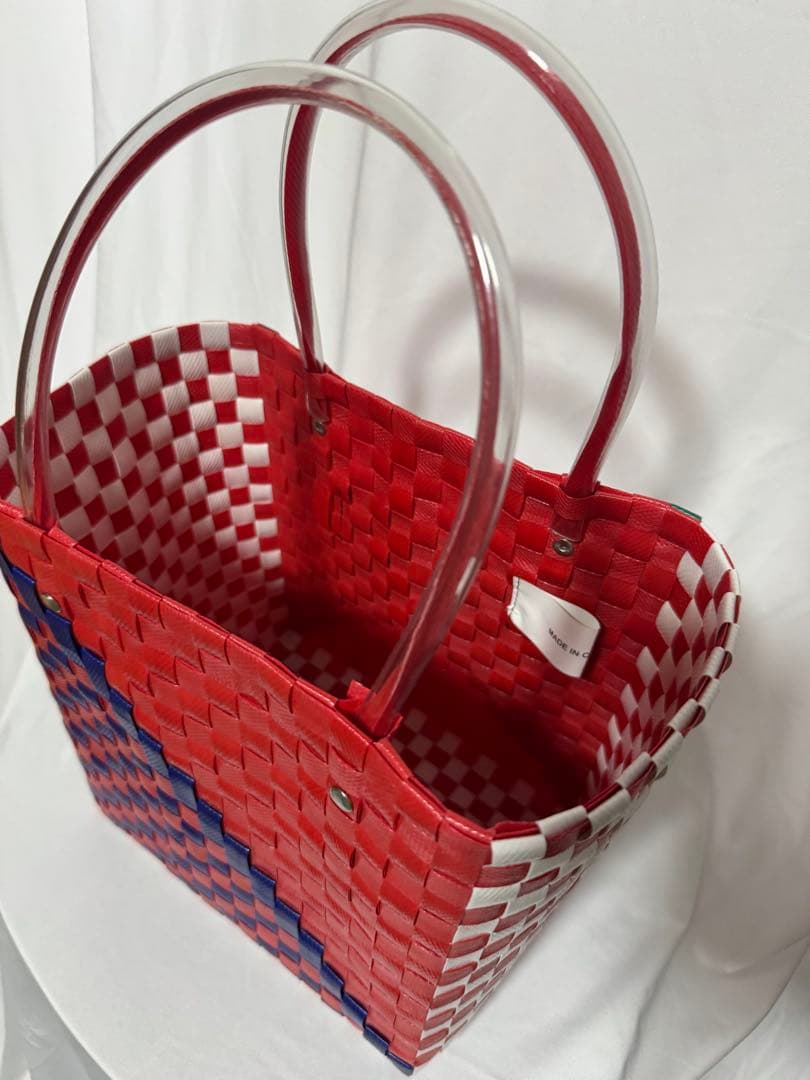 MARNI 編み込みデザイン かごバッグ