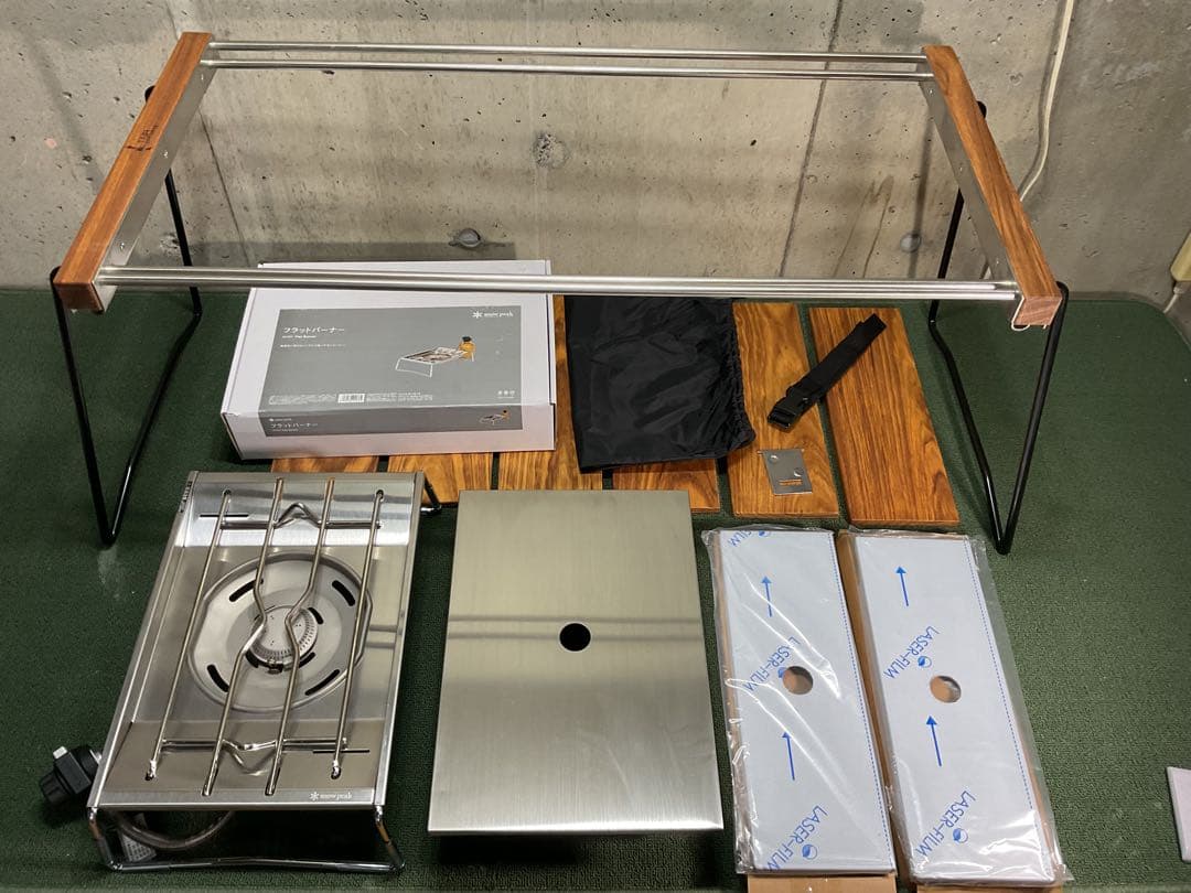 新品 スリムテーブル スノーピーク IGT規格 ケース付